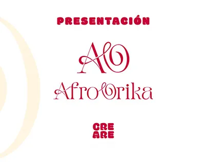 Identidad de marca Afro Orika