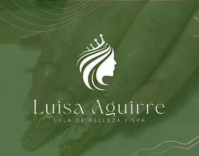 Diseño gráfico para Luisa Aguirre Sala de Belleza y Spa